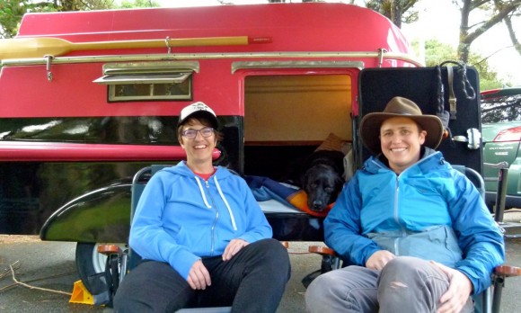 RVing Millennials, part 3: Urban dwellers escape to nature in 8-foot trailer-boat combo