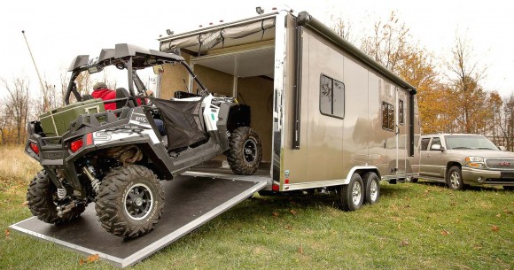 RVs for Autumn, part 4: Sport utility RVs haul motorized toys for active family camping trips