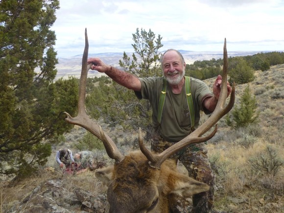 RVer Jimmy Smith bags his first bull elk — one more item checked off his Bucket List