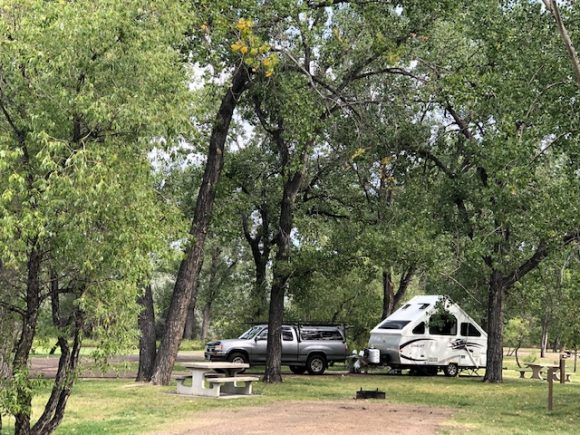 Hot showers, electricity at COE Fort Peck in northeast Montana