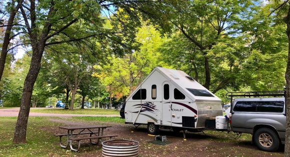 Michigan’s Lake Gogebic State Park in Upper Peninsula