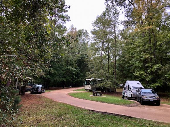 Natchez State Park only a few miles off the Natchez Trace Parkway